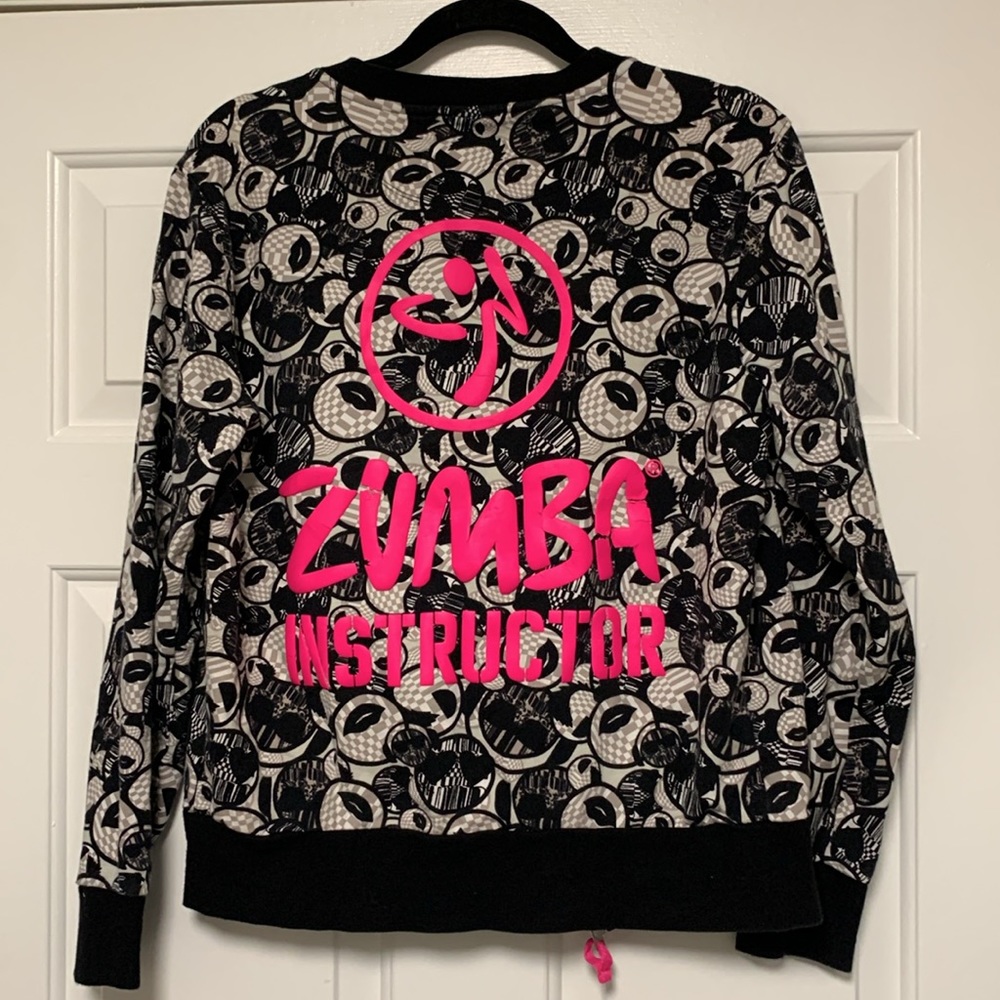 Authentic Zumba Wear Instruction Bomber Jacket